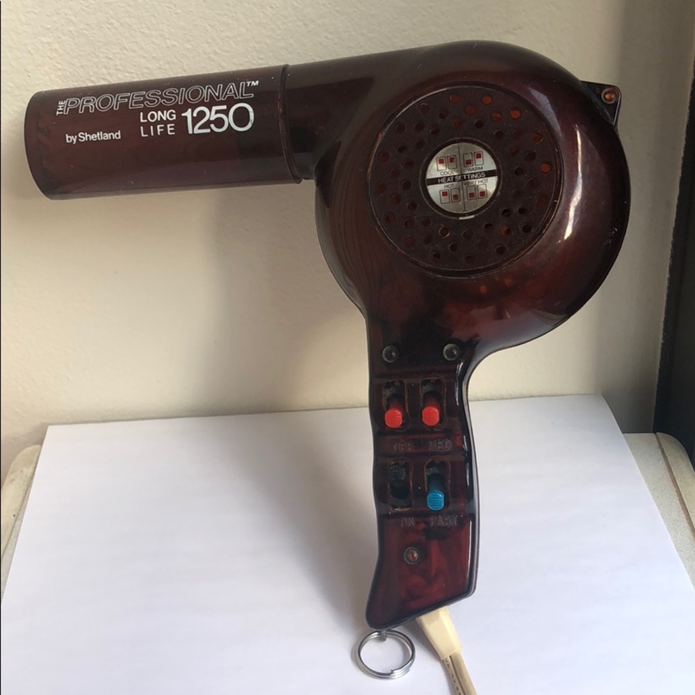 Hair dryer by Shetland company